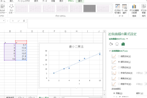 最小二乗法Excelでデータ分析を簡単に 25 最小二乗法Excelでデータ分析を簡単に