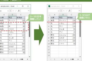excel vba 行 削除 VBAで不要な行を一括削除する技