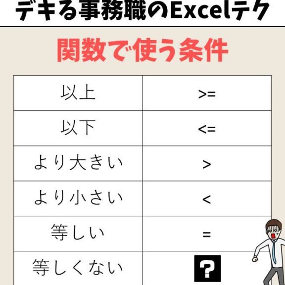 Excelノットイコールで条件分岐をマスター 1