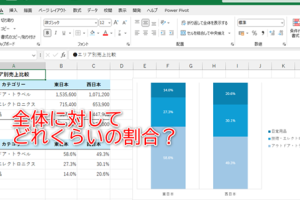 Excelパーセント表示でデータを分かりやすく