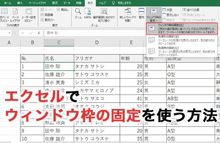 Excel固定解除で編集をスムーズに開始 1