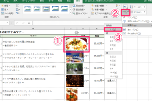 Excel画像セルに合わせる方法で表を美しく