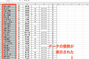 Excel行数カウントでデータを瞬時に集計