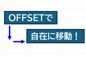 Excel関数OFFSETでデータ範囲を自由に操作